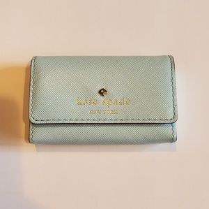 Kate spade Robbins egg blue card holder